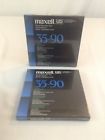 15321 0 25215 1 Maxell New Sealed Vintage Lot Of Sound Recording