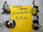 3340 10kohm Teac Line Output Pots One Each