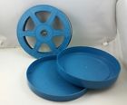 16mm Tuscan Corporation Vintage Empty Ft Blue Plastic Film Reel And