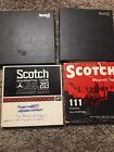18-180 7 Scotch Lot Of Brand Reel To Magnetic Tape