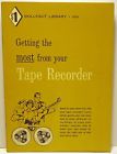 1965 The Recorder Skillfact Tape 609 Vintage Library -
