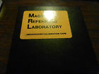 231-570-480-107 Reproducer Calibration Magnetic Laboratory Reference Tape