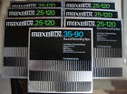 25-120 35-90 Maxell 7 Reel Tapes Beethoven Saint Saens Prokofiev Tchaikovsky Stravinsky