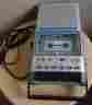 35158a General Electric Vintage Chrome Portable Computer Tape Recorder With Adapter