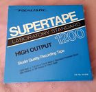 44-1878 Realistic New Sealed Supertape High Output Reel Studio Recording Tape