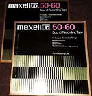 50-60ud Maxell Of Ud Mastering Quality Reel To Recording Tapes