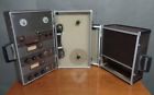 602-2 602 F2044 Ampex Vtg Tape Recorder Tube Amp Speaker In Orig Cases