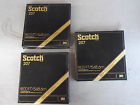 7r-1800 Reel 207 Recording Vintage Scotch Tapes 3 Brand 3m Comp.used