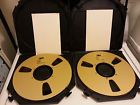 X2500 996 Mastering 3m Audio 1 Reel Empty Case Ft. Vintage 4in Tape