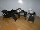 Adm-14 Akai Microphones With Stands Low Impedance Plug Foot Cords