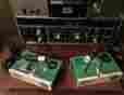 Adm-6 Akai 2 Vtg Recording Microphones Mic Pair Tested Clean Clear Made Japan