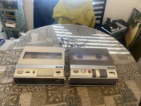 Tp-704-705 Aiwa 1965 Vintage Lot Of Portable Reel To Tape May Need Work