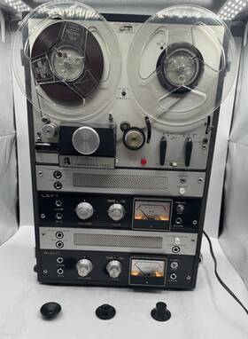 52710 Akai M-8 Cross Field Tape Recorder Reel To Roberts 770x Works See Video