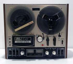 81204-00048 Akai 4400 Covert-a-deck Vintage Reel To Tape Recorder Tested Working