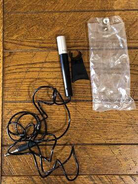 Adm-10 Akai Vintage Reel To Microphone