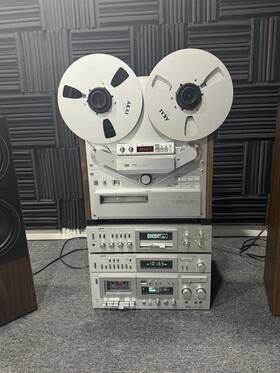 Gx747-gxm50-amu06-atv04 Akai Complete Amazing Vintage Set