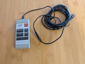 Akai Rc-v31 Vintage Video Cassette Recorder Vcr Remote Control Unit