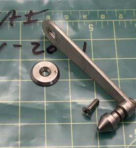 Akai Tw-2071 Part Number Reel To Tension Arm Assembly Genuine