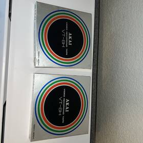 Vt-6h Akai Video Tape Reel To 5 Inch X 1/4 Very Rare 1300 Feet 400 Meters