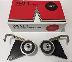 Xea-15 Akai Vintage 7 Inch Reel Adaptor Extension Model With Box - Japan