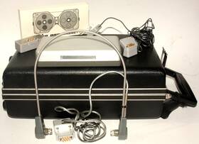 Alpha-1 Amerex Electronics Alpha One Vintage Spy Tape Recorder 1971 Cold War Case Accessories
