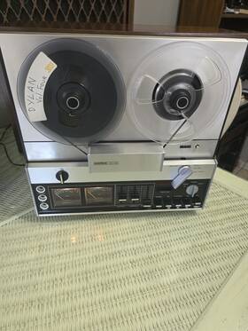 Ax-50 Ampex 09809 Reel To Easy Use Tape Recorder Machine Working