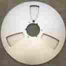 Ampex-1 4-14 Ampex 1 4 Audio Recording Take Up Reel 14 Silver Empty In Original Box