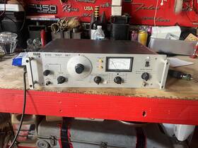 6100a Ampex Vintage Micom Dmc 6100 Test Set Frequency Meter Power Up