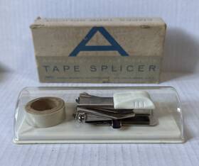 Ampex E-2001 Vintage Tape Splicer In Its Original Box. Rare