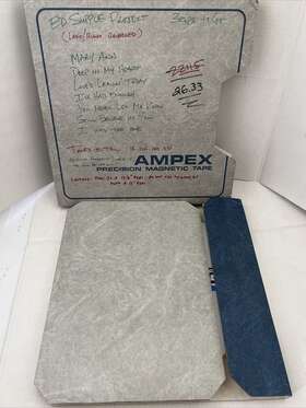 Gm-456 Ampex 1 - Vintage 456 Metal Reel/ Used