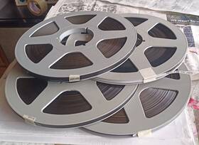 Pem526 Ampex Lot Of 4 Agfa Platinum As 456 Grand Master 1/4 Inch X 10.5