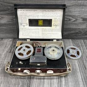 Ra-45 Apolex Vintage Mini Reel To Tape Recorder Portable Rare Untested