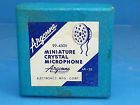 99-4509 Argonne Miniature Crystal Microphone Ar - 52 Wollensak Nos Nib Large