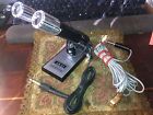 Asm-1 Imp 5k Akai Rare Stereo Microphone Model Base And Lapel Mike