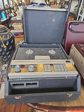 Bell T-213 Vintage Reel To Tape Play / Recorder