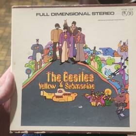 Capitol Y1w-153 Yellow Submarine Reel-to-reel Tape Y1w 153 Full Dimensional Stereo