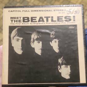 Capitol Z4-2047 Meet The Beatles Reel-to-reel Tape Stereo 4 Track
