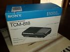 Tcm-818 Cassette Sony Vintage Recorder Kansas Nib Estate