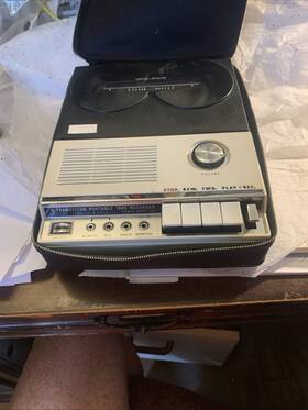 6592 Channel Master Reel To Tape Recorder Model
