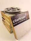60-004 Claricon Audio 050 . Recording Reel 1 7 Tapes Mylar Feet