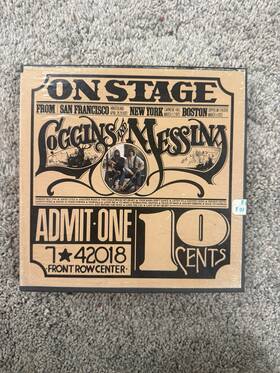 Columbia 1r2-6204 Loggins And Messina On Stage Reel-to-reel Tape 1r2 6204
