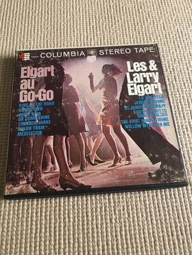 Cq749 Columbia Reel To Tape Les And Larry Elgart Au Go 4 Track 7.5 Ips