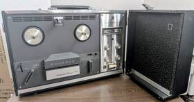 776con Concord 776 Reel To Automatic Reverse Stereo Tape Recorder Partially Works