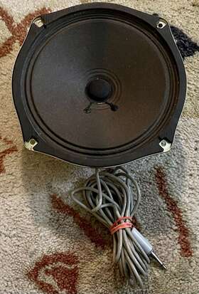 Eas-16p36s Concord Model 444 Reel To Tape Recorder Plug In Speaker Original Vintage