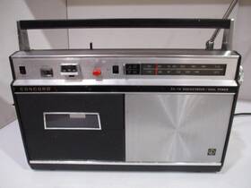 F-103 Concord 1968 Radiocorder Cassette Recorder/am/fm Radio Tested Works