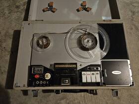Tp-878-a Continental Reel To Tape Recorder Suitcase