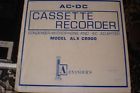 Cr900 Alexanders Cassette Tape Recorder W-built
