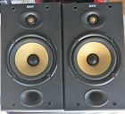 Dm601 Bowers Wilkins Bookshelf Speakers Studio Monitors Pair