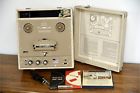 Edtm-73 Newcomb Vintage Reel To Tape Player Mint Inc Case Reels