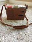 El3585a54 Norelco Philips All Transistor Reel To Battery Leather Case